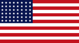 48 Star US Flag - 3'x5' Polyester