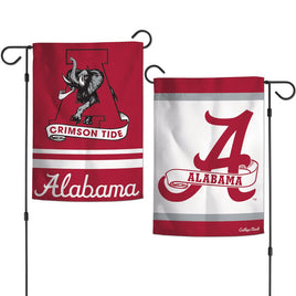 Alabama Crimson Tide Red Elephants (Vault) 12.5” x 18" College Garden Flag