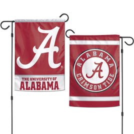 Alabama Crimson Tide Red Elephants 12.5” x 18" College Garden Flag