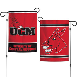 Central Missouri State Mules 12.5” x 18" College Garden Flag