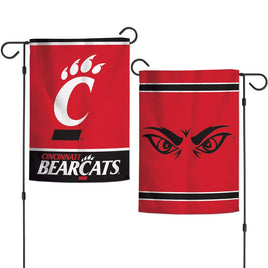 Cincinnati Bearcats 12.5” x 18" College Garden Flag