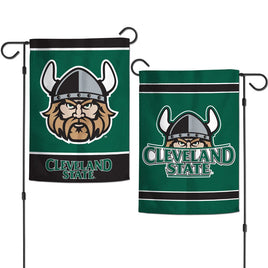 Cleveland State Vikings 12.5” x 18" College Garden Flag