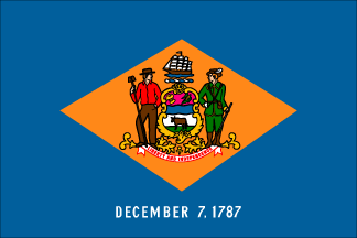 Delaware state flag