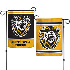 Fort Hays Tigers 12.5” x 18" College Garden Flag