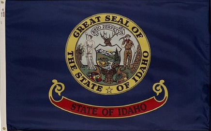 Idaho state nylon flag