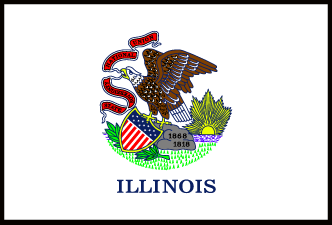 Illinois state flag