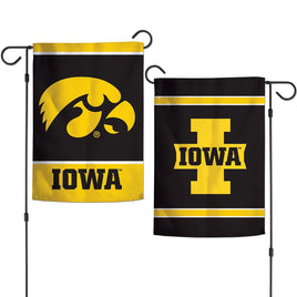 Iowa Hawkeyes 12.5” x 18" College Garden Flag
