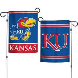 Kansas Jayhawks 12.5” x 18" College Garden Flag
