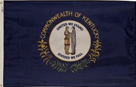Kentucky state nylon flag