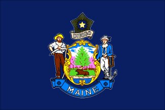 Maine state flag