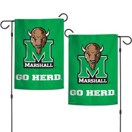 Marshall Thundering Herd 12.5” x 18" College Garden Flag