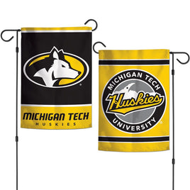Michigan Tech Huskies 12.5” x 18" College Garden Flag