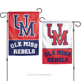 Mississippi Rebels (Vault) 12.5” x 18" College Garden Flag