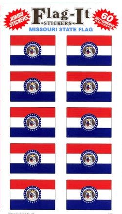 Missouri Flag-It Stickers