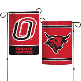 Nebraska Omaha Mavericks 12.5” x 18" College Garden Flag