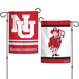 Nebraska Cornhuskers (Vault) 12.5” x 18" College Garden Flag