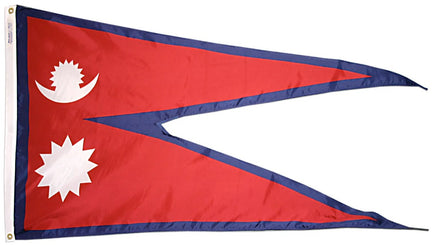Nepal Nylon Flag