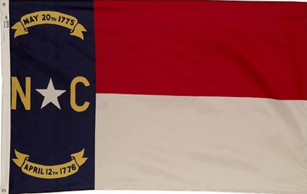 North Carolina nylon state flag