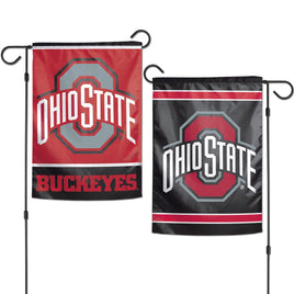 Ohio State Buckeyes 12.5” x 18" College Garden Flag