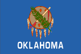 Oklahoma 3'x5' Nylon State Flag