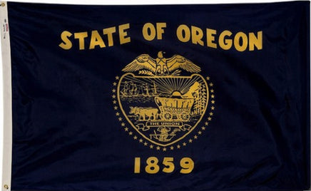 Oregon nylon state flag