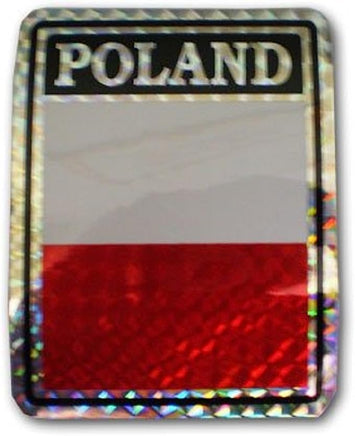 Poland Reflective Decal