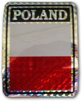 Poland Reflective Decal