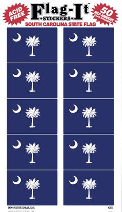 South Carolina Flag-It Stickers