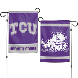 TCU Horned Frogs 12.5” x 18" College Garden Flag
