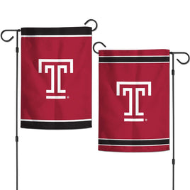 Temple Owls 12.5” x 18" College Garden Flag