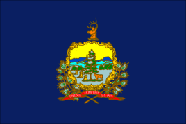 Vermont 3'x5' Nylon State Flag