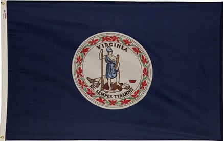 Virginia nylon state flag