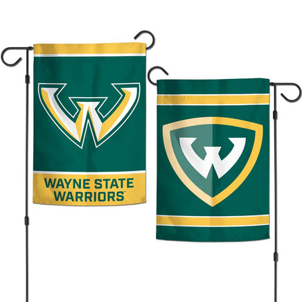 Wayne State Warriors College Garden Flag