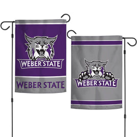 Weber State Wildcats 12.5” x 18" College Garden Flag