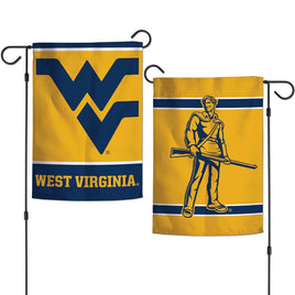 West Virginia Mountaineer 12.5” x 18" College Garden Flag