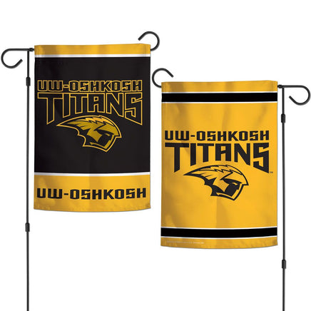 Wisconsin OshKosh Titans College Garden Flag