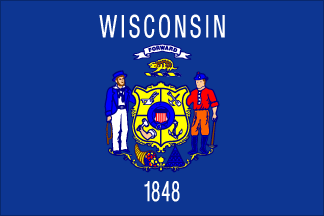 Wisconsin state flag