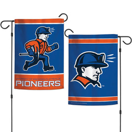 Wisconsin Platteville Pioneers 12.5” x 18" College Garden Flag
