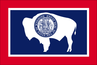 Wyoming state flag