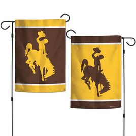 Wyoming Cowboys 12.5” x 18" College Garden Flag