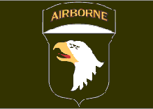 Army 101st Airborne Polyester Flag - 3'x5'