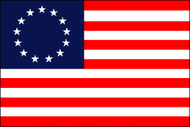 Betsy Ross 13 Star Flag - 3'x5' Polyester