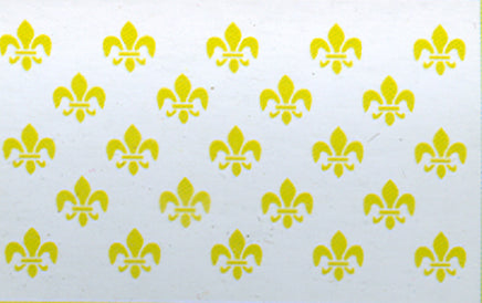 23 Fleur De Lis White Flag