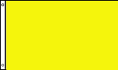 Yellow Solid Color Polyester Flag - 3'x5'