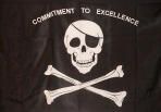 Jolly Roger Commitment To Excellence 3'x5' Polyester Flag