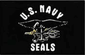 Navy Seals Polyester Flag - 3'x5'