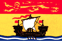New Brunswick Polyester Flag