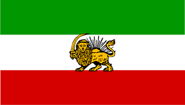 OLD Iran 3'x5' Polyester Flag