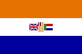 OLD South Africa 3'x5' Polyester Flag
