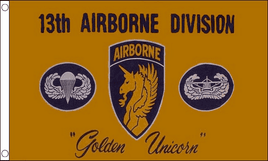 13th Airborne Polyester Flag - 3'x5'